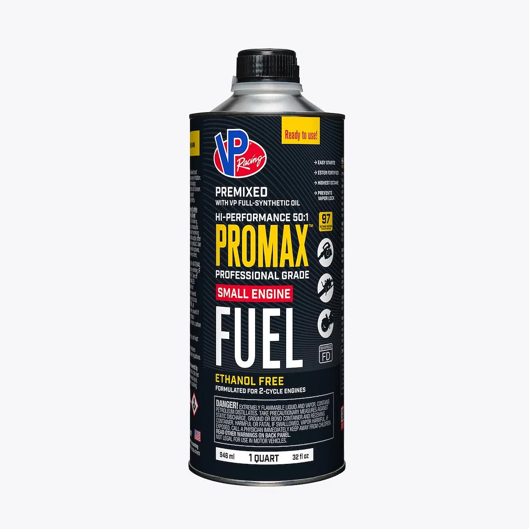 6831 – VP FUEL Fuel, Use With Small Engines Ethanol Free 2 Cycle 50:1 Pre-Mix With Oil Purple 1 Gallon Can Single
